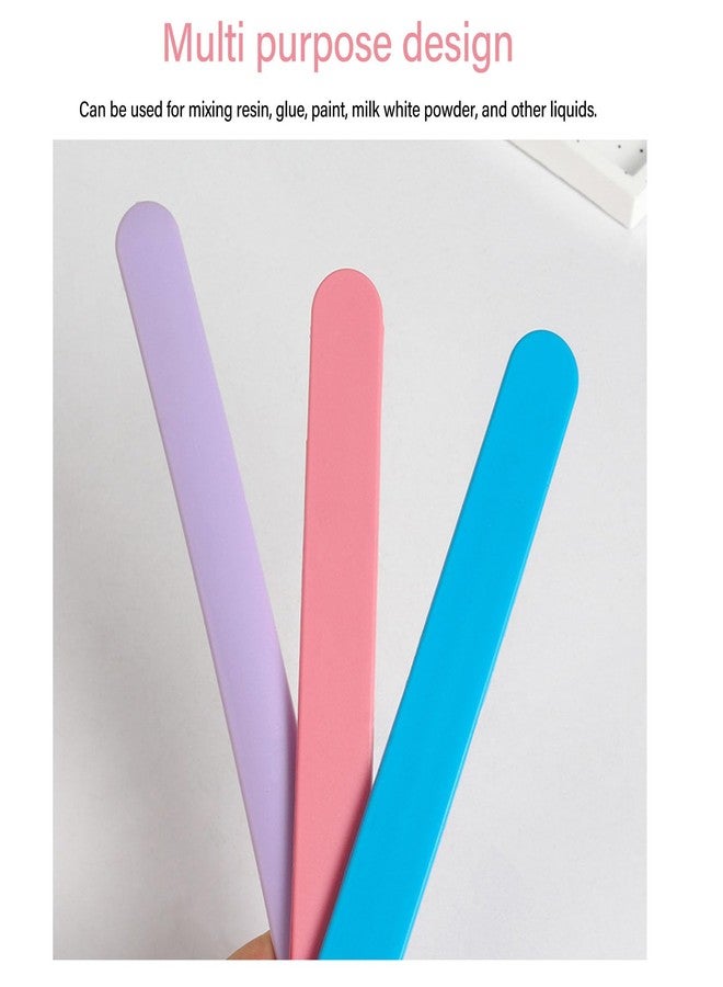 TARSHYRY Silicone Wax Spatulas, Reusable Stir Sticks for Hair Removal, Crafts, Non Stick Soft Silicone, Convenient Cleaning, Multi Purpose (Blue) - Image 4